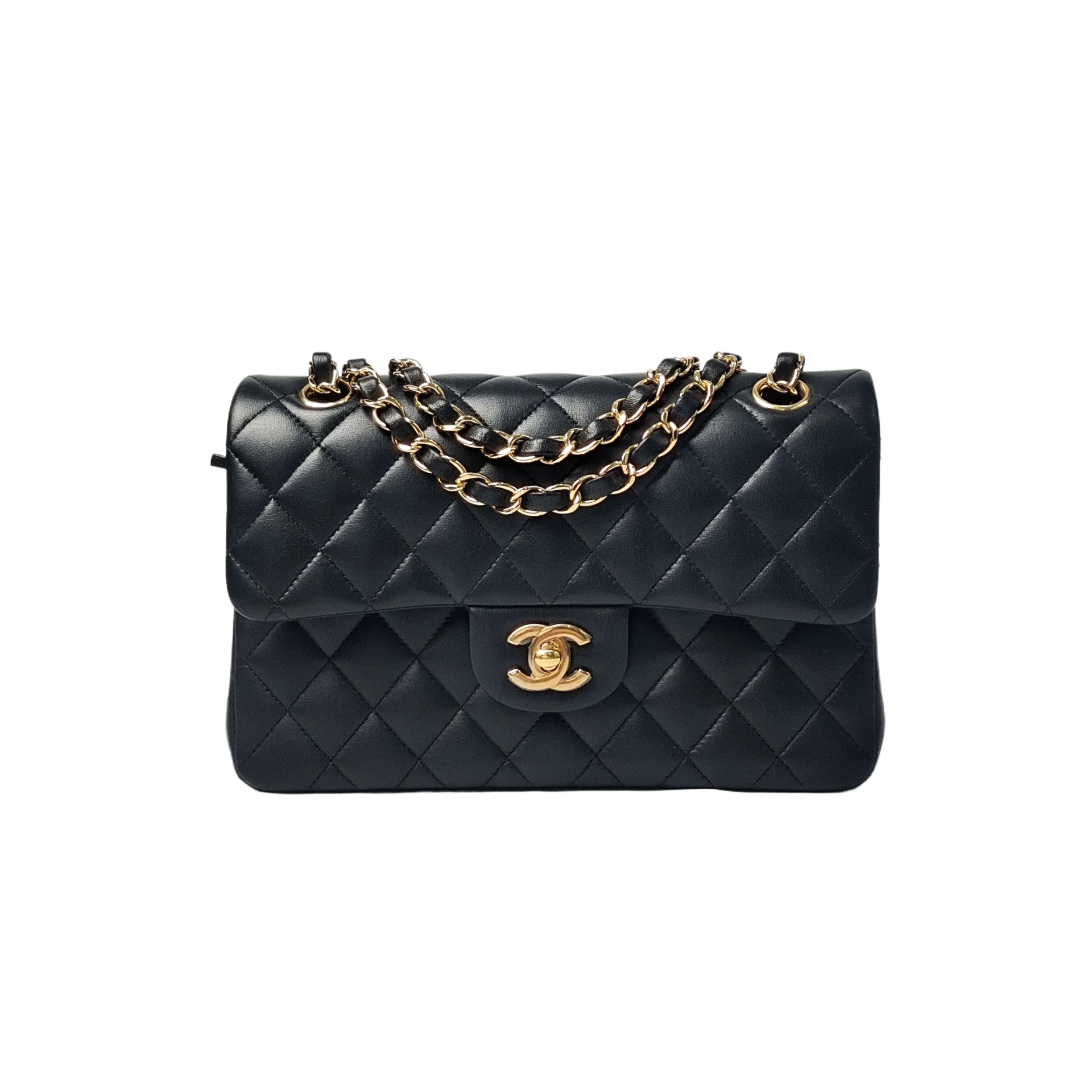 99新 Chanel/香奈儿 安洁利严选CF 经典口盖包/BK0153195 单肩包