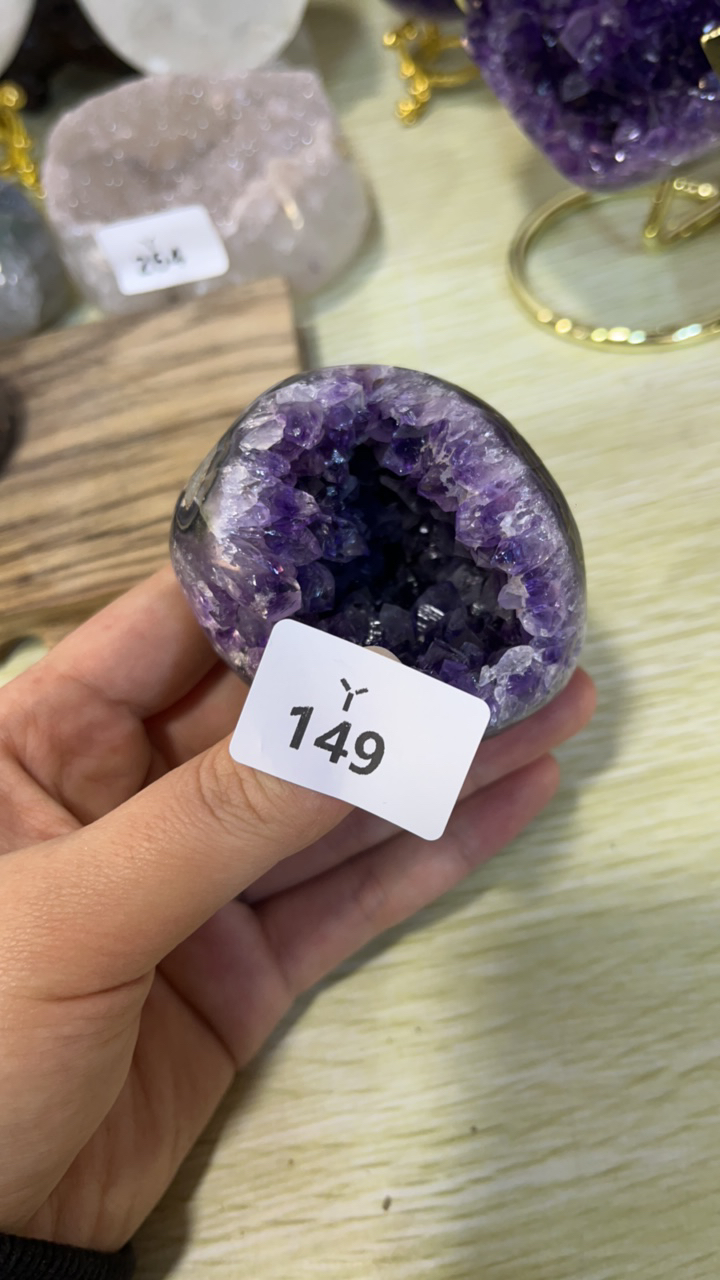 紫水晶多可爱钱袋子