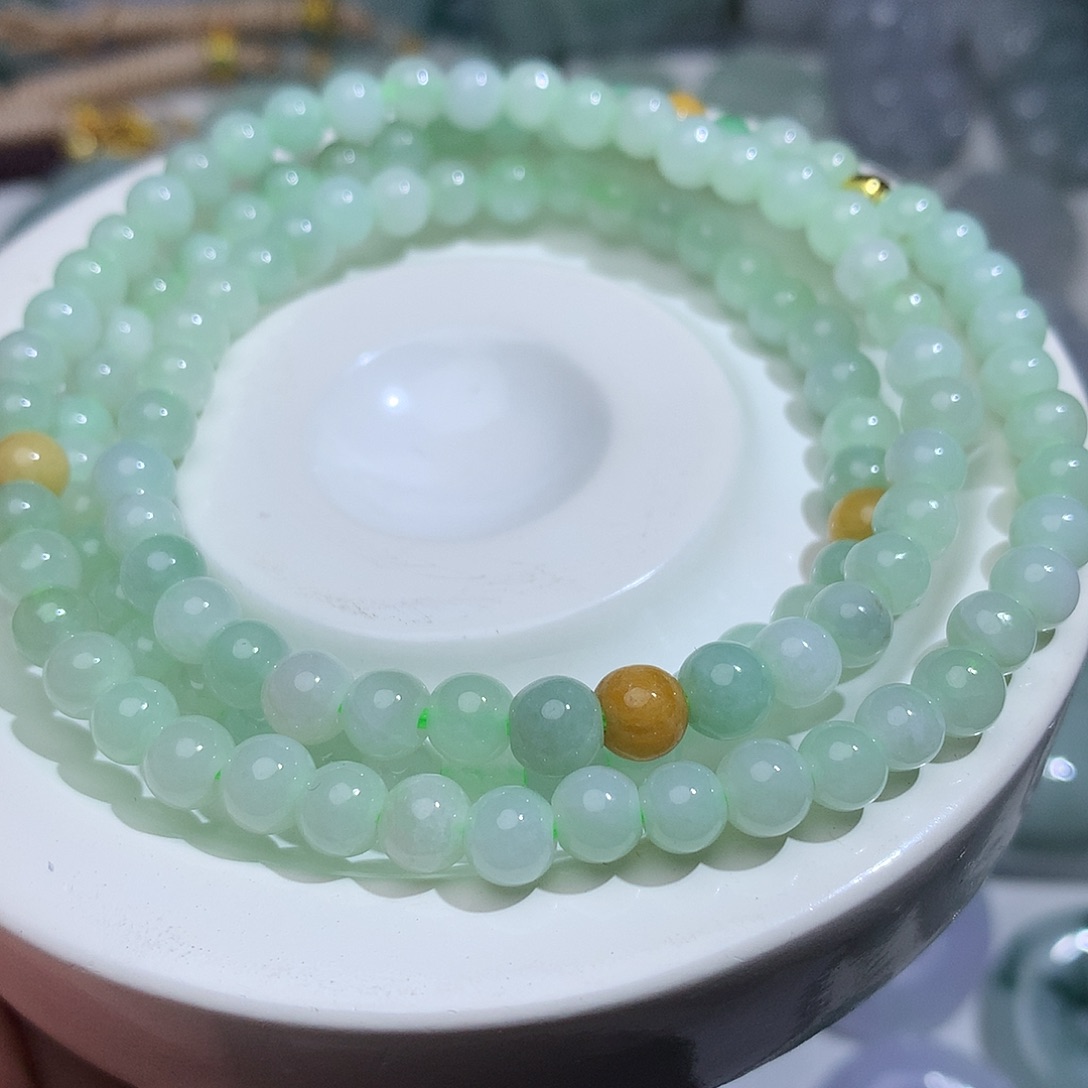 翡翠未镶嵌颈饰316