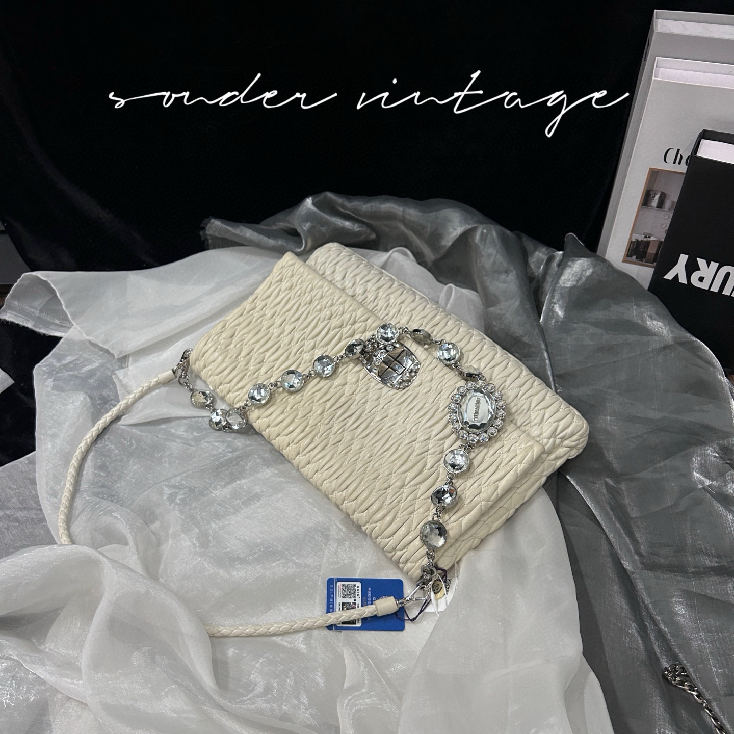 95新 MIU MIU/缪缪 miumiu 斜挎包