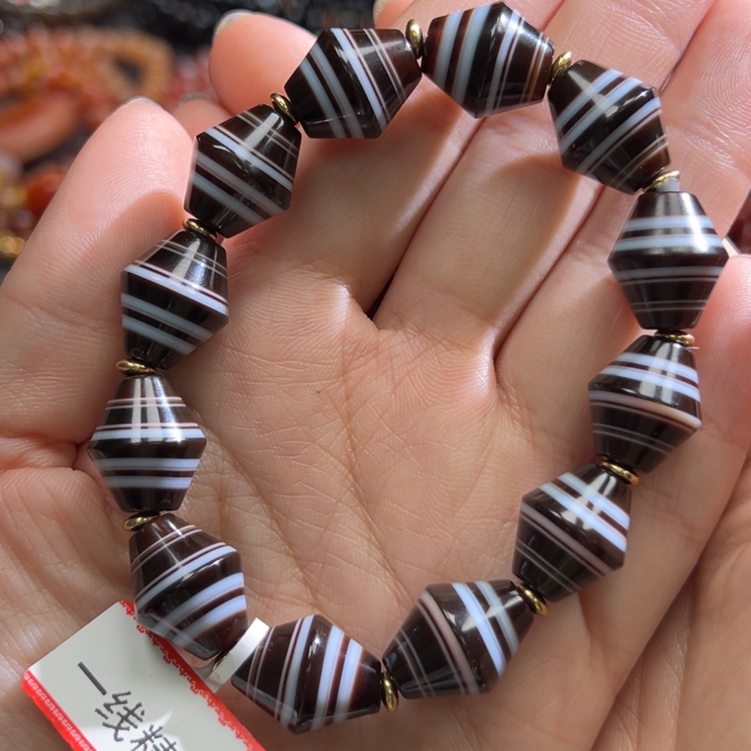 玛瑙/玉髓合金手链