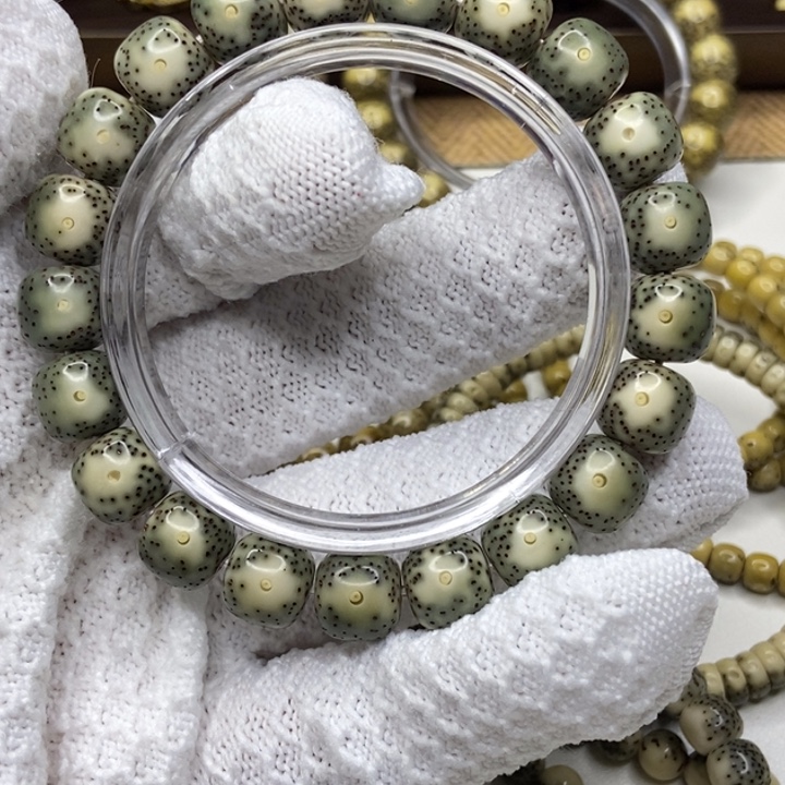 我***0手串星月菩提绿包白大眼睛卡11