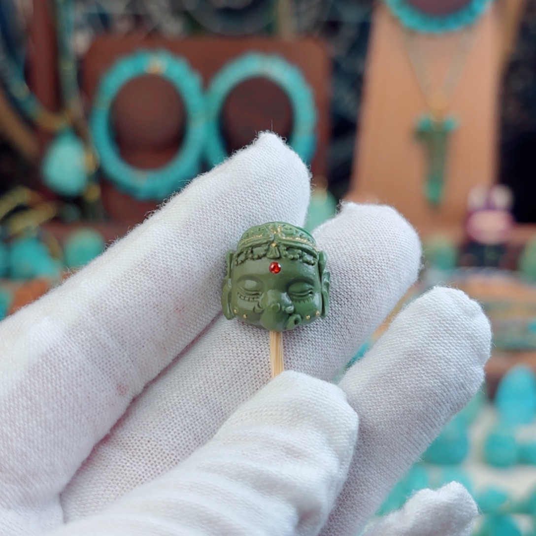 绿松石未镶嵌配饰