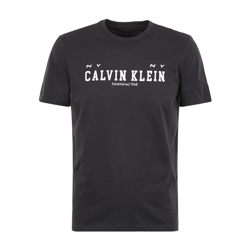 Calvin Klein/卡尔文·克雷恩CK男款时尚圆领短袖T恤新款潮流半袖