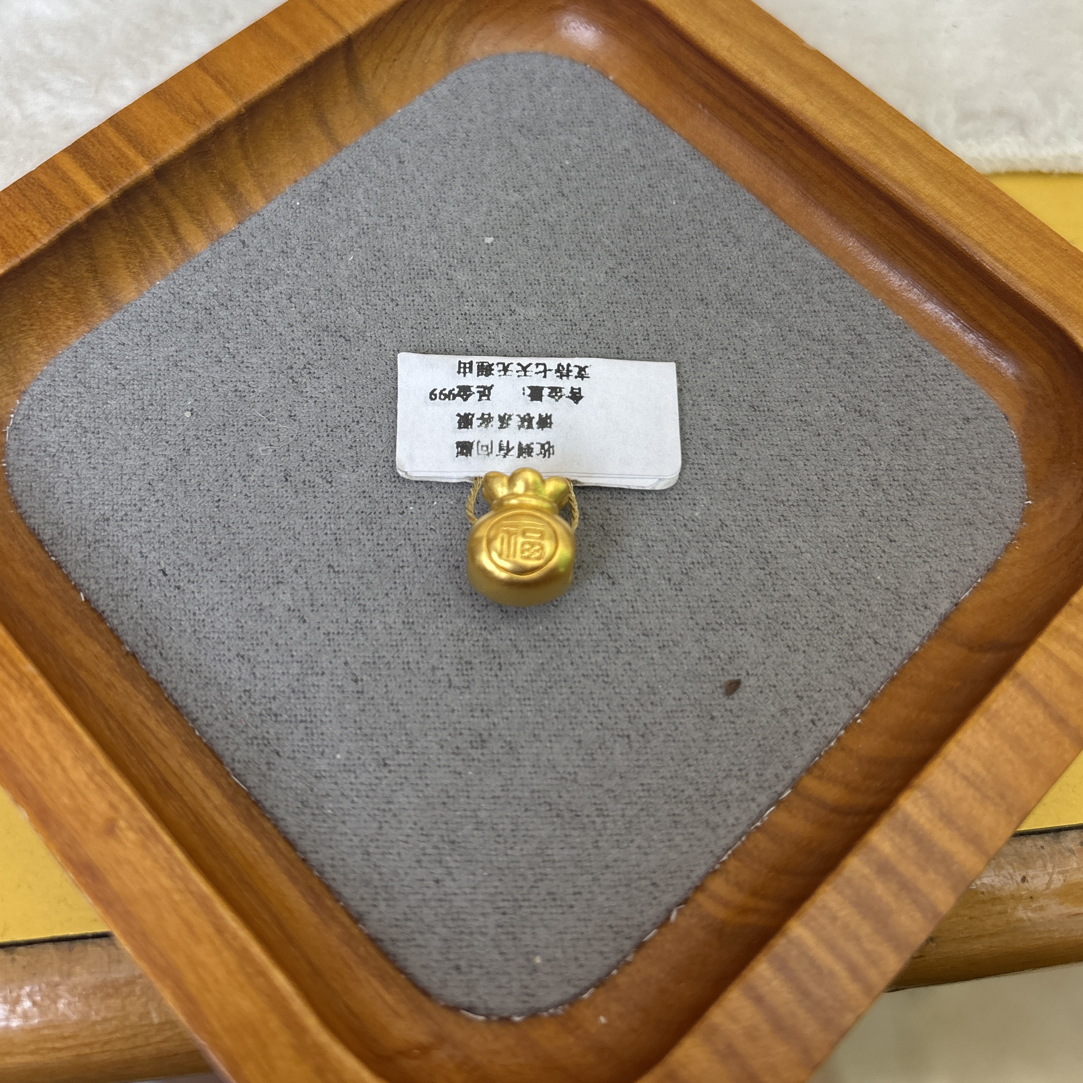 B01046大福袋转运珠足金999转运珠