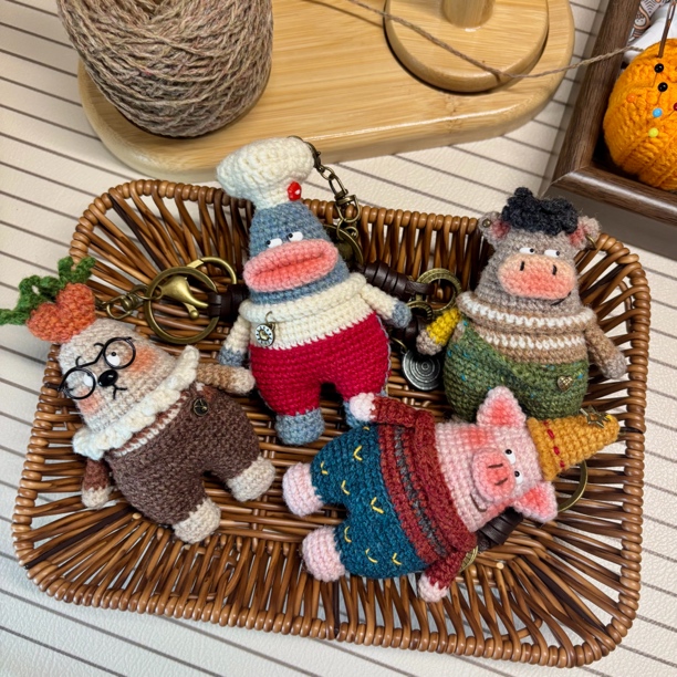 Zz.33 纯手工制作钩织小物 直播间改价（no退换）