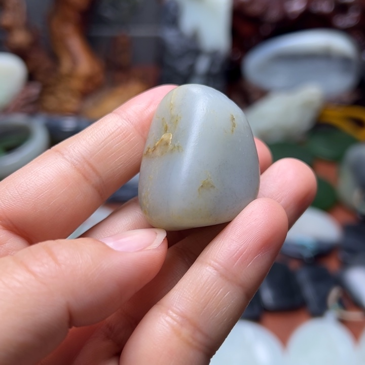 和田玉把件未镶嵌