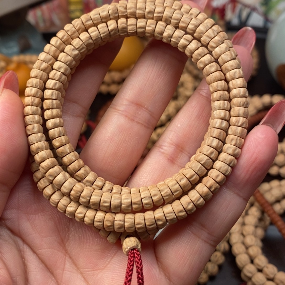 很***8柏香籽/百香籽吊坠大药片长串