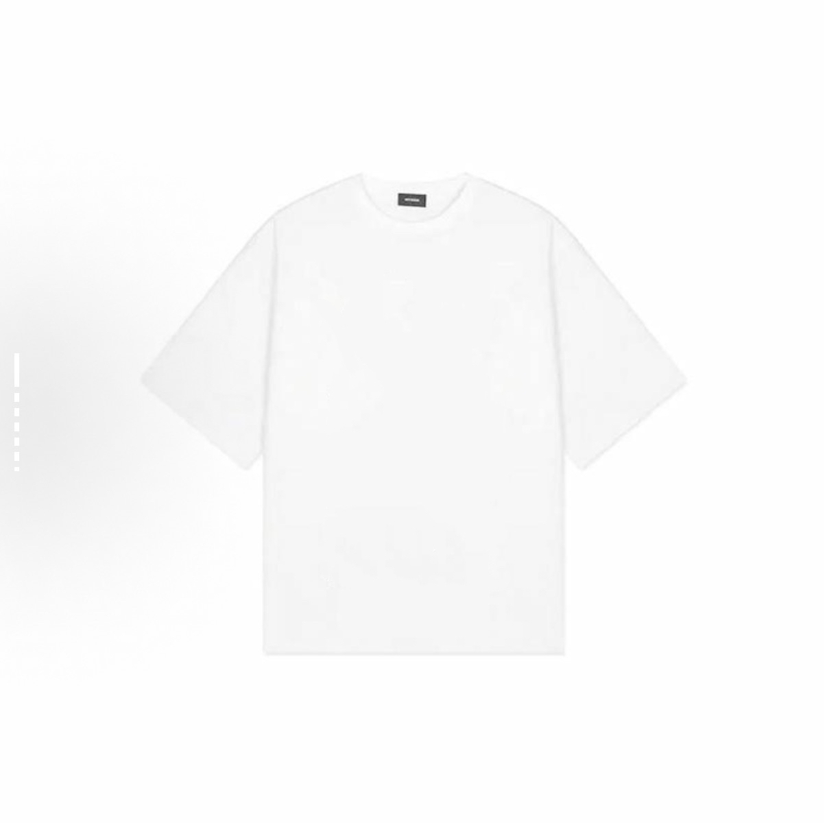 孤品断码扣号休闲宽松短袖No退No换情侣百搭黑白街头