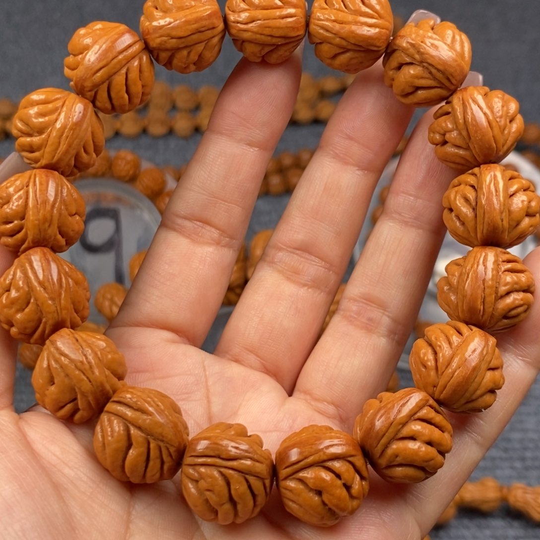 桃核手串4号豹子头