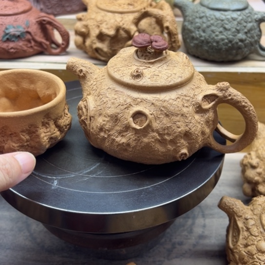 茶壶紫砂全手工制作