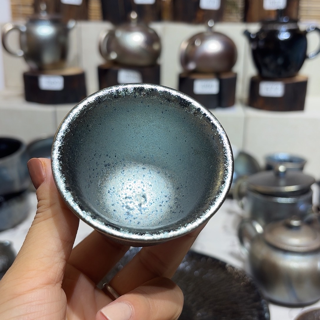 杯建水紫陶紫泥柴烧杯