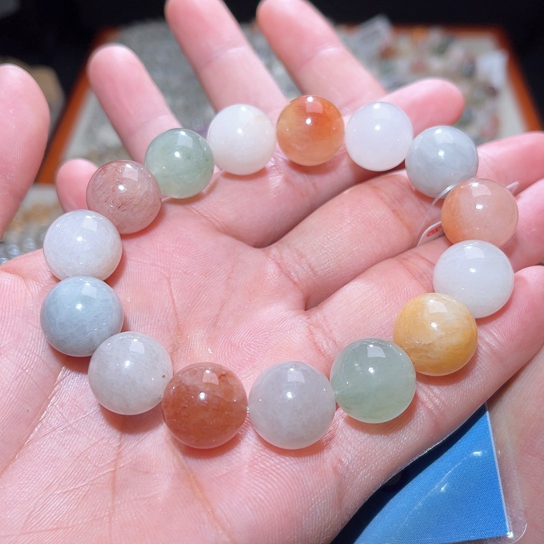 水晶手链未镶嵌213号多样性发一  14+