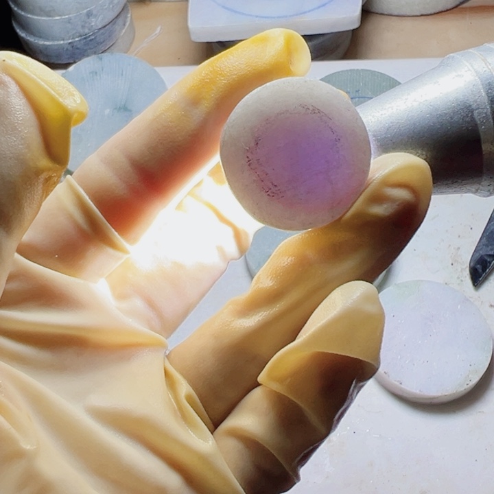 翡翠颈饰未镶嵌翡翠片料