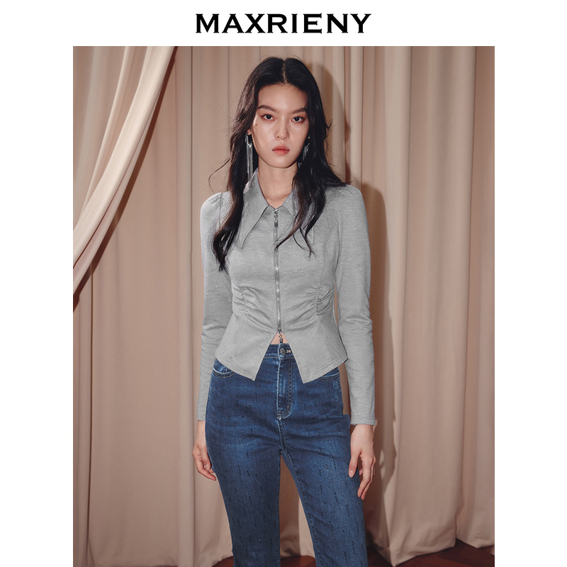 【林一专属】MAXRIENY【商场同款】25秋衬衫