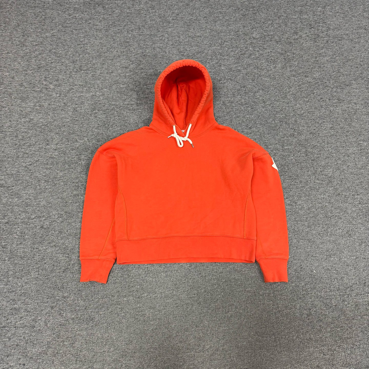 99新 AMIPARIS 蒙口 橘色卫衣s码