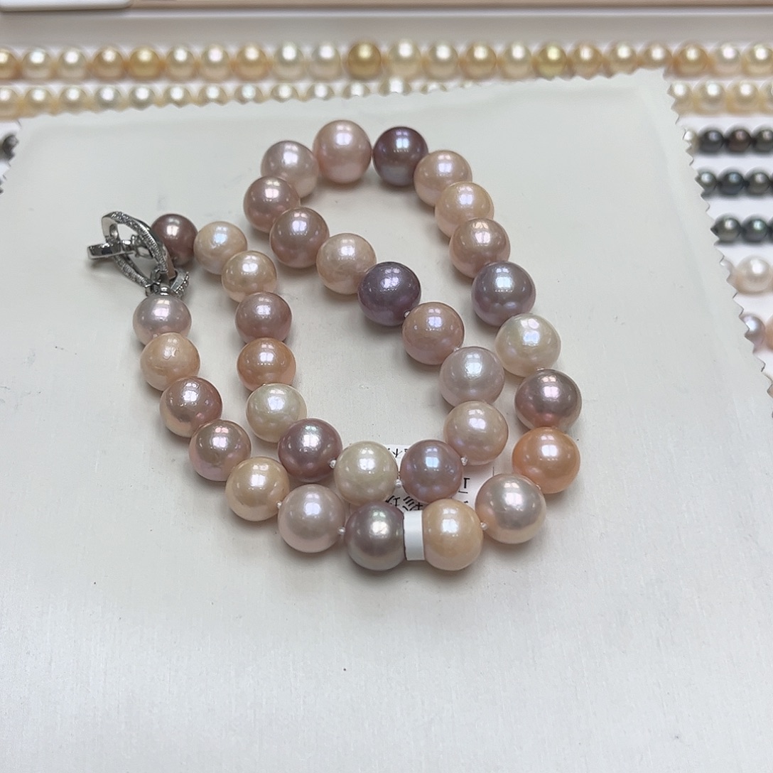 淡水珍珠颈饰未镶嵌11-14内 有核