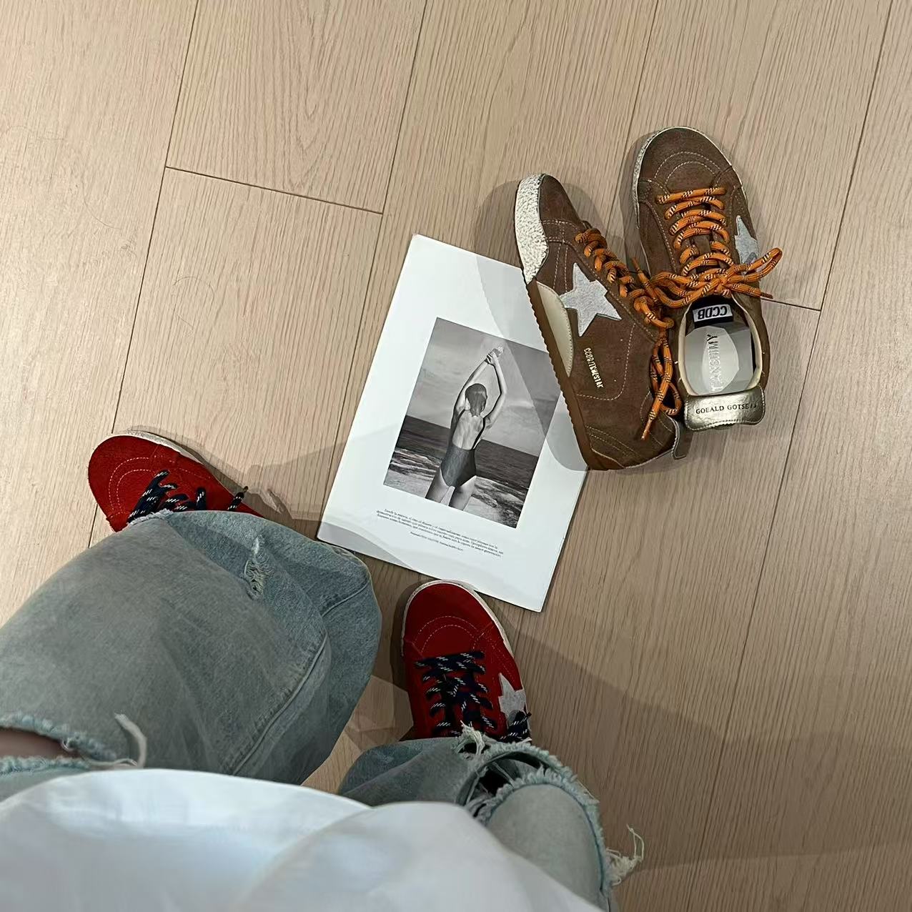 玲一一【西西里岛】25新款夏时尚软底透气百搭阿甘鞋潮鞋夏季德训鞋