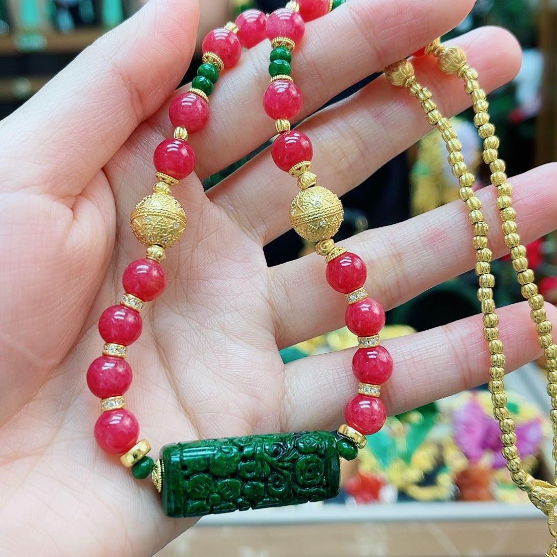 颈饰合金翡翠48小时鉴赏期1