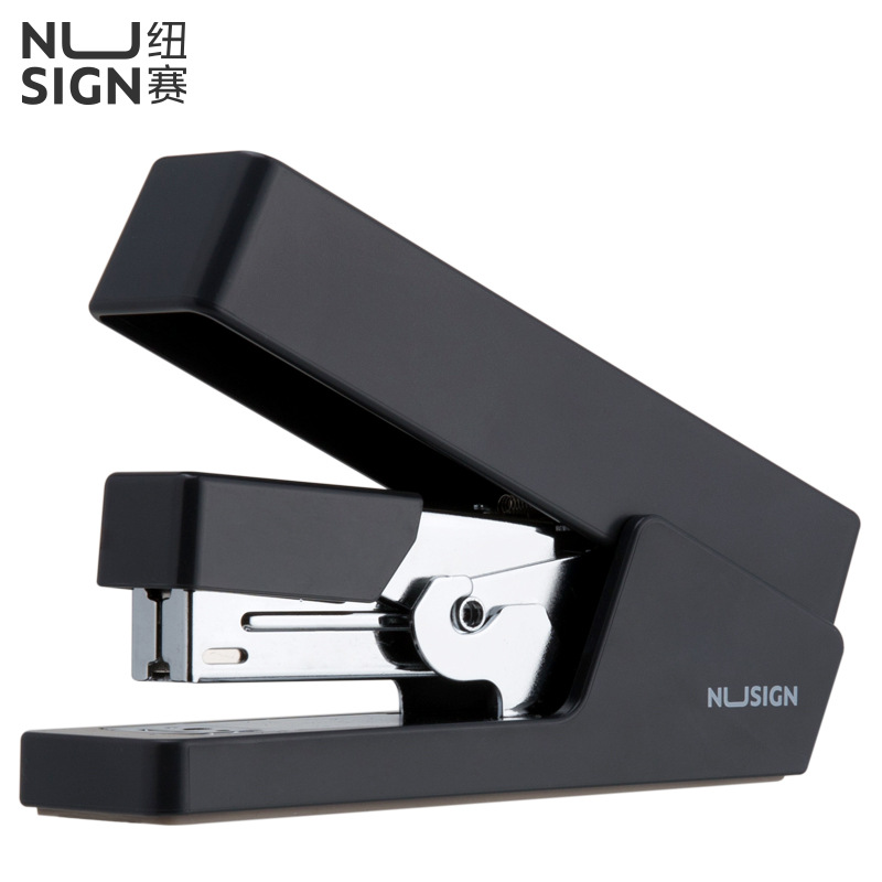 得力NS081省力订书机标准型装订机加厚订书器用品