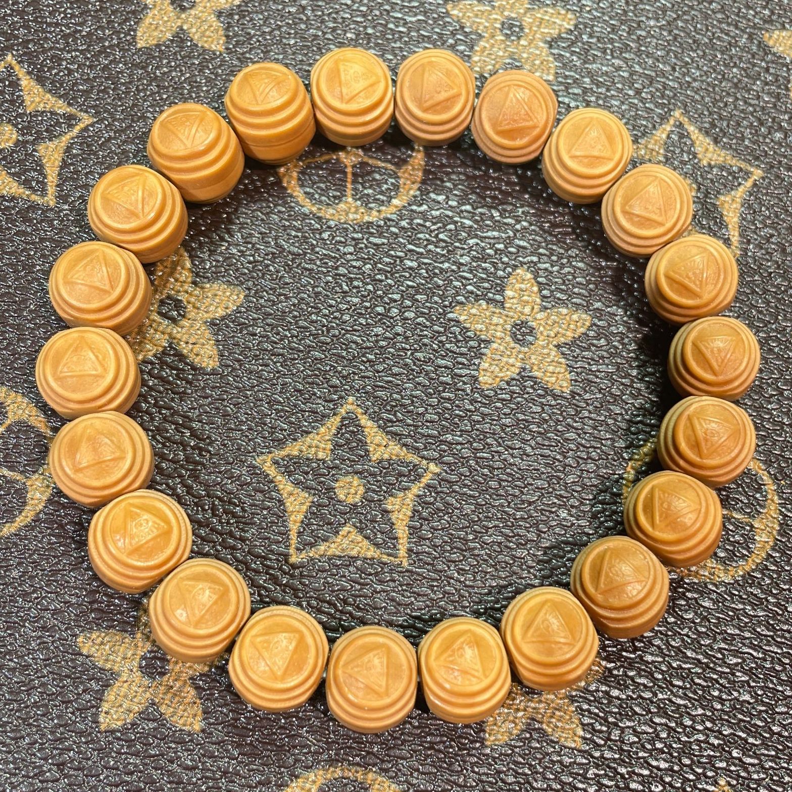 A猴头核桃11mm左右元宝上帝之眼文玩手串男女适用雕刻款