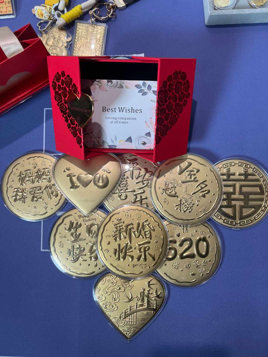 【公主请发财】许愿 水贝大饼拍1拆5节日礼品送礼礼物