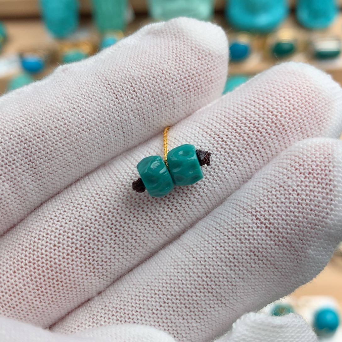 绿松石配饰未镶嵌6.1mm