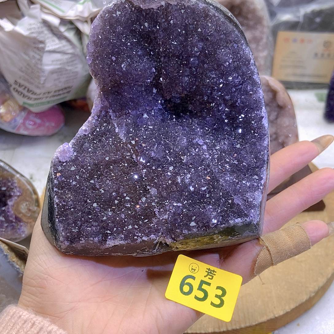 紫晶大型摆件（非配饰）未镶嵌