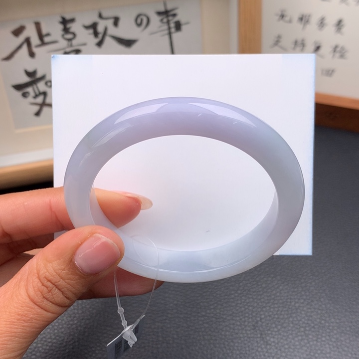 翡翠手镯未镶嵌翡翠手镯56圈口