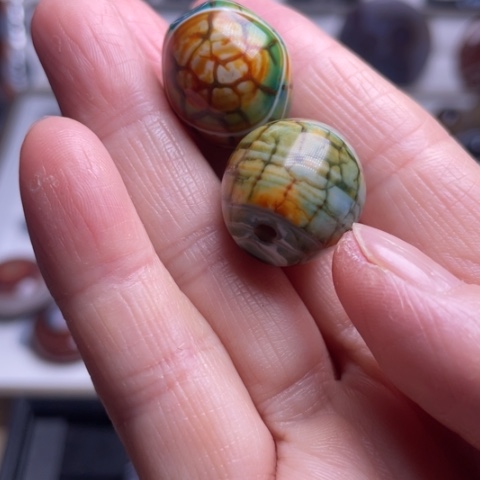 玛瑙吊坠未镶嵌玛瑙珠