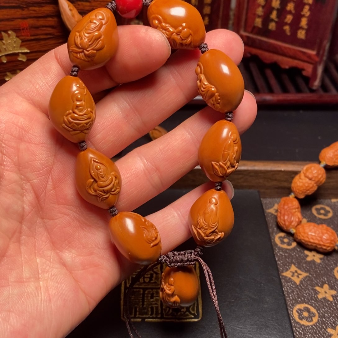 手串/手链橄榄核锦*鱼橄榄