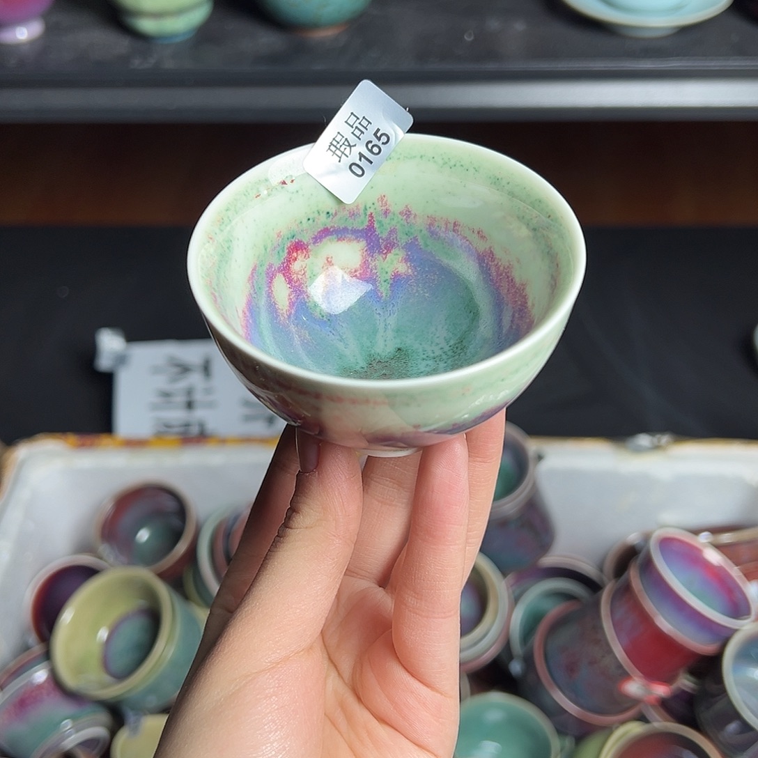 摆件陶窑口自销原矿钧瓷
