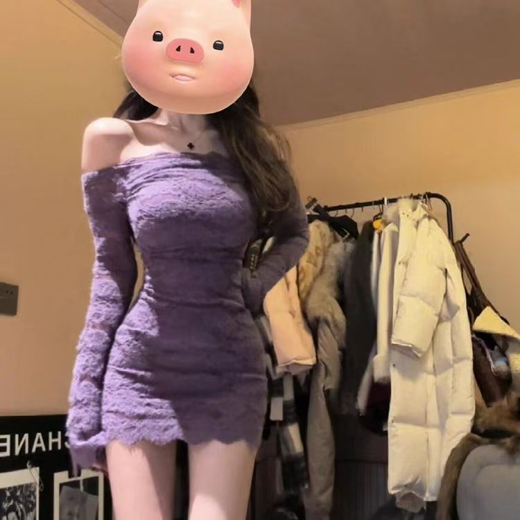 拉链中式领中长裙A字裙旗袍设计感性感裙子夏季默认微瑕