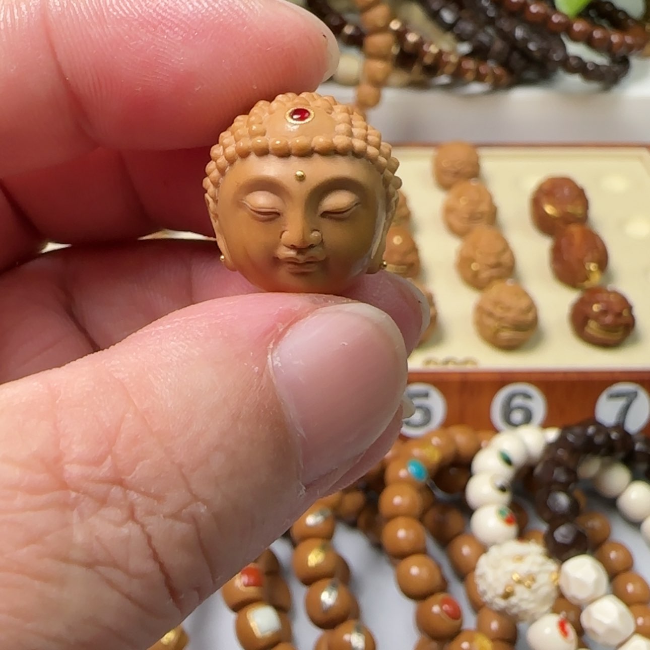 【闪购商品】猴头核桃吊坠远****?大日如来