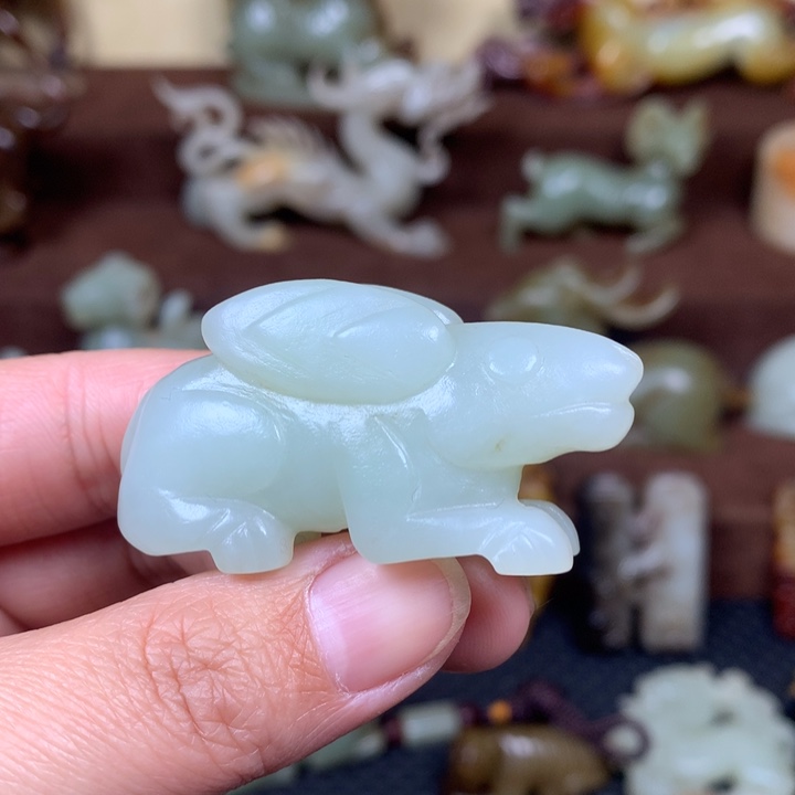 和田玉把件未镶嵌