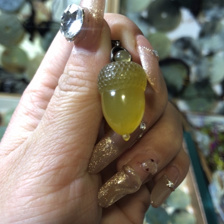 岫玉岫玉挂件未镶嵌