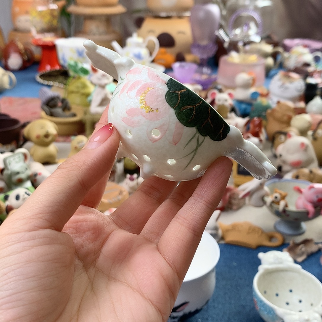 紫砂茶宠手工制作