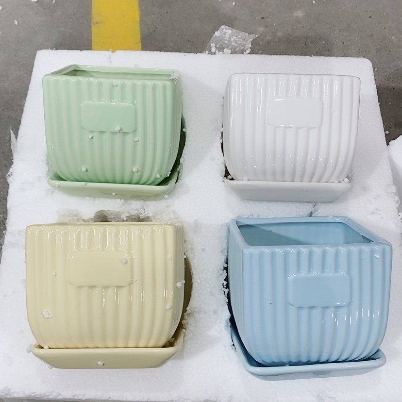 【闪购商品】陶瓷陶瓷花盆，多肉花盆