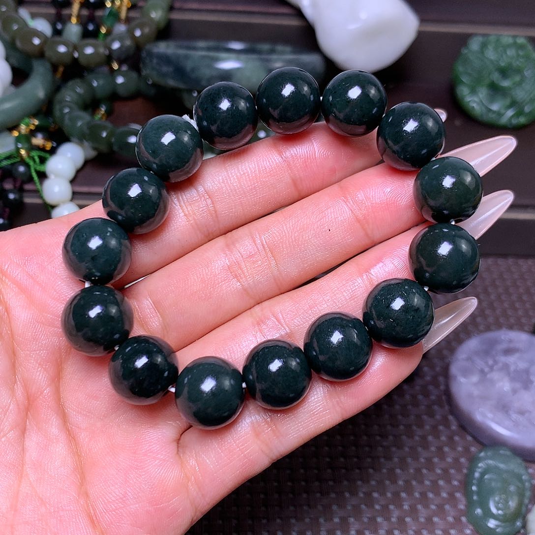 【闪购商品】手串未镶嵌和田玉卡14