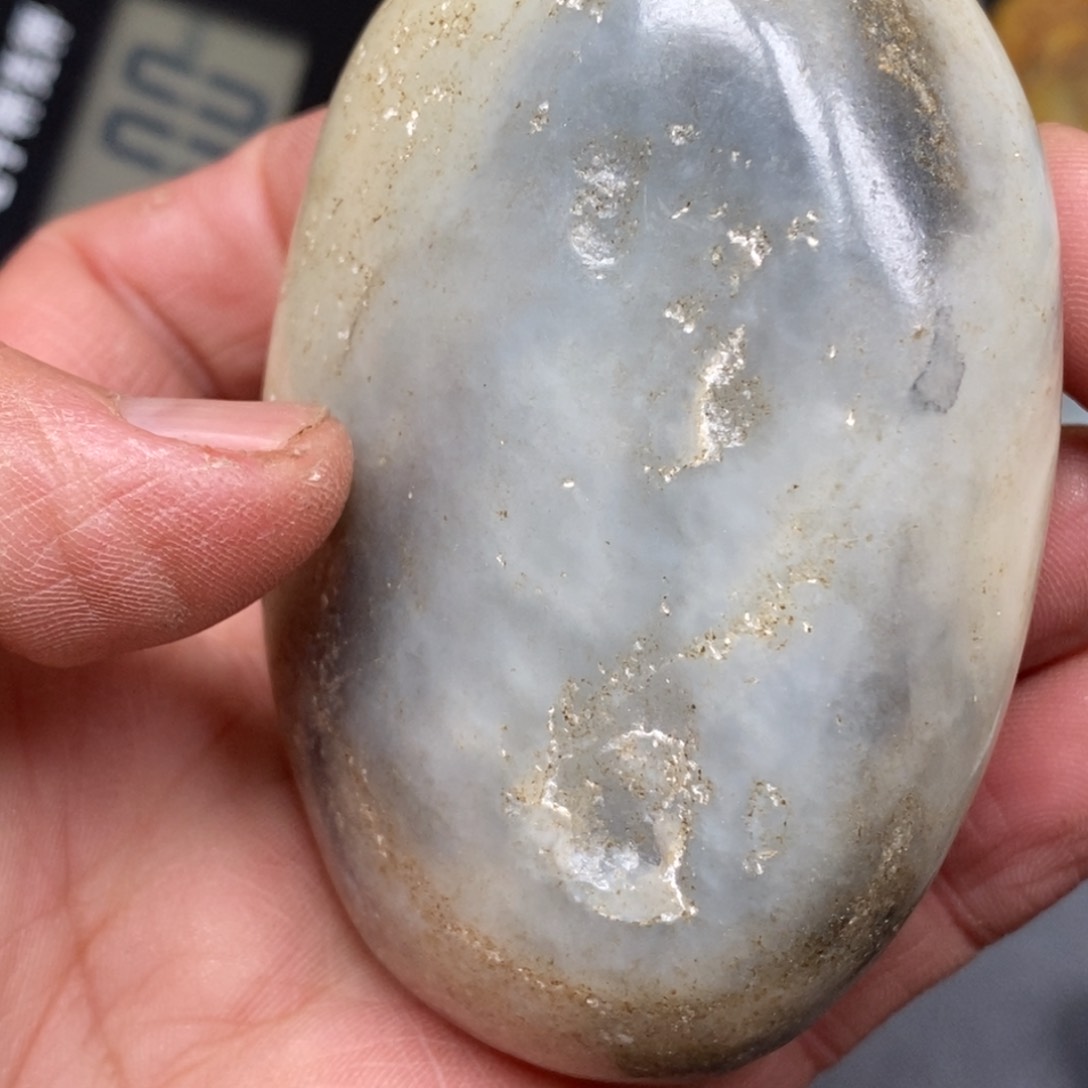 和田玉（糖玉）笔搁未镶嵌