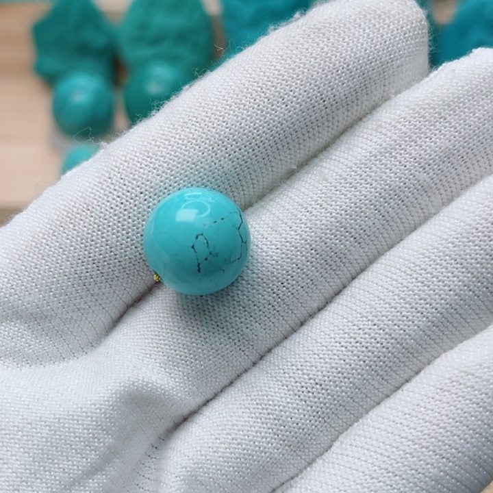 未镶嵌绿松石珠宝奇石W****m