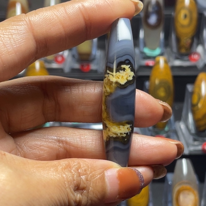 玛瑙/玉髓颈饰未镶嵌淘****咔