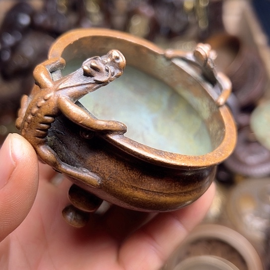 铜制文玩把玩物件