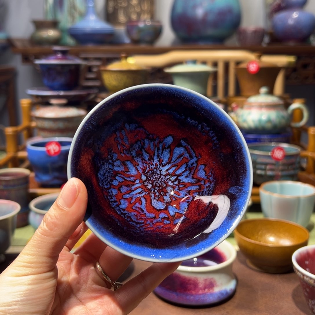 杯钧瓷的制作工艺和工艺都是