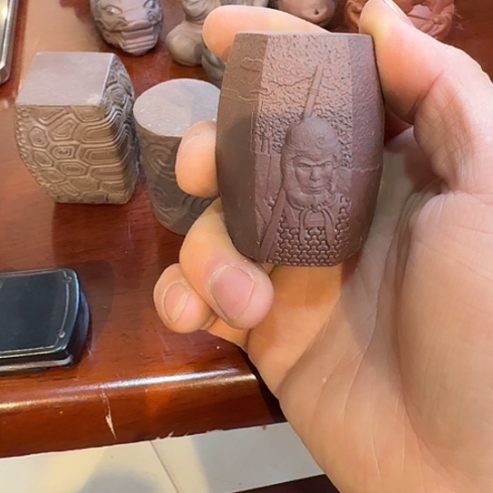 带***我紫砂茶宠雕塑瑕疵瑕疵茶宠