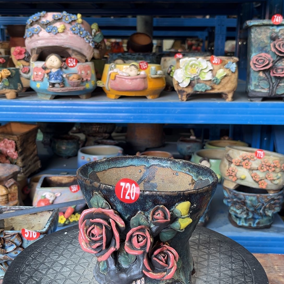 720号陶然花器手工花盆