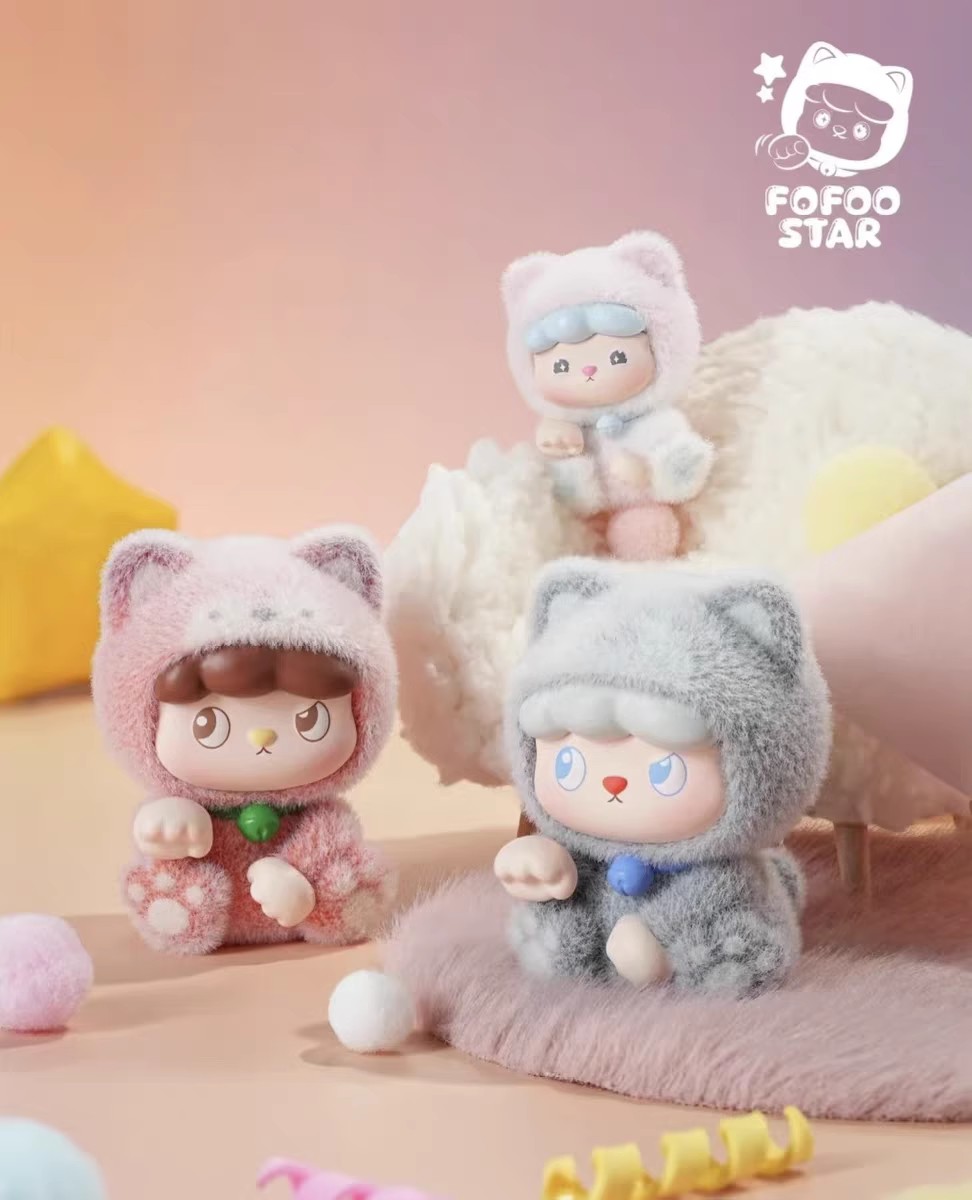 【直播代拆】百变福星萌粒盲盒之我要上墙