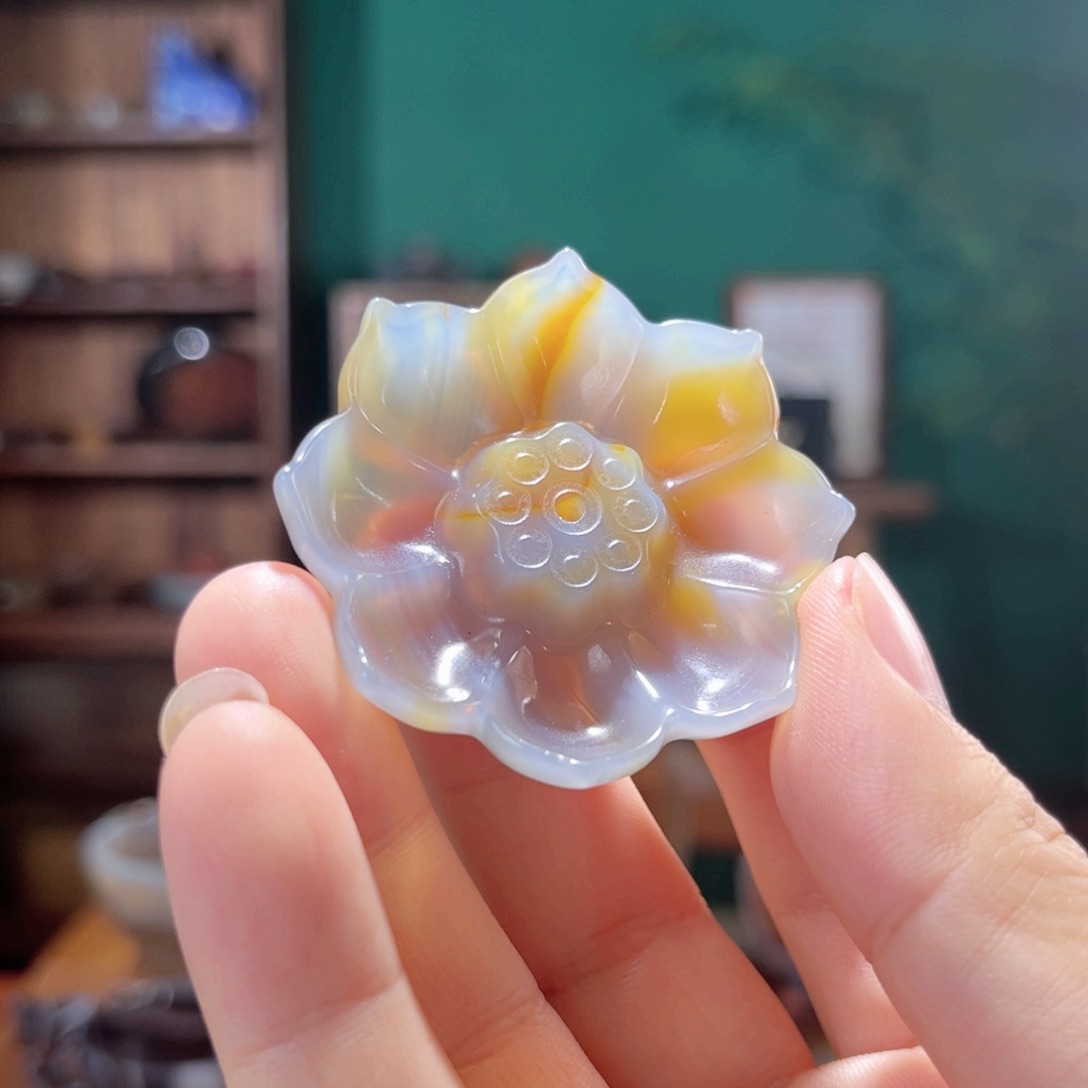 玛瑙/玉髓香插未镶嵌