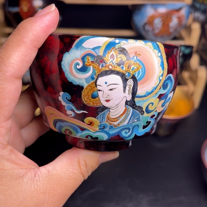 茶盏主播家的大漆真漂亮！