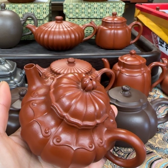 紫砂茶壶好**生宜兴紫砂容天